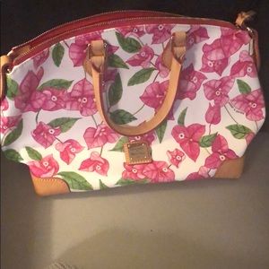 Dooney & Bourke Pink Flower Handbag